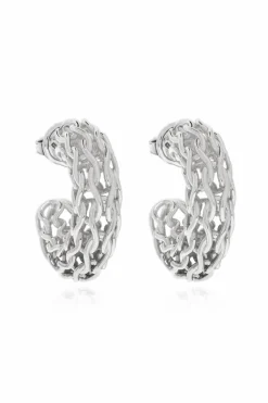 Bottega Veneta SILVER Silver earrings