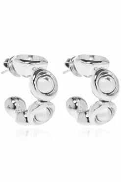 Bottega Veneta SILVER Silver earrings