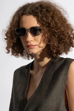 Bottega Veneta SILVER Sunglasses