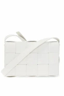 Bottega Veneta WHITE ‘Cassette’ shoulder bag