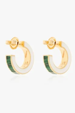 Bottega Veneta WHITE Hoop earrings