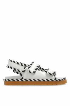 Bottega Veneta WHITE ‘Jack’ Sandals