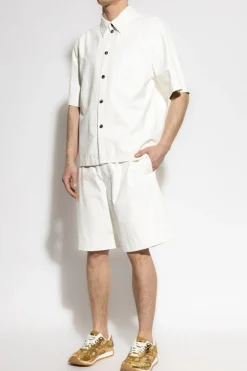 Bottega Veneta WHITE Leather shirt