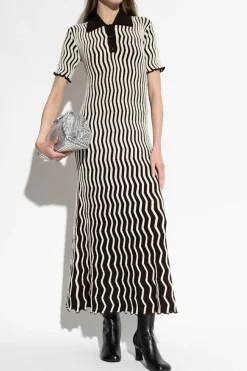 Bottega Veneta WHITE Wool dress