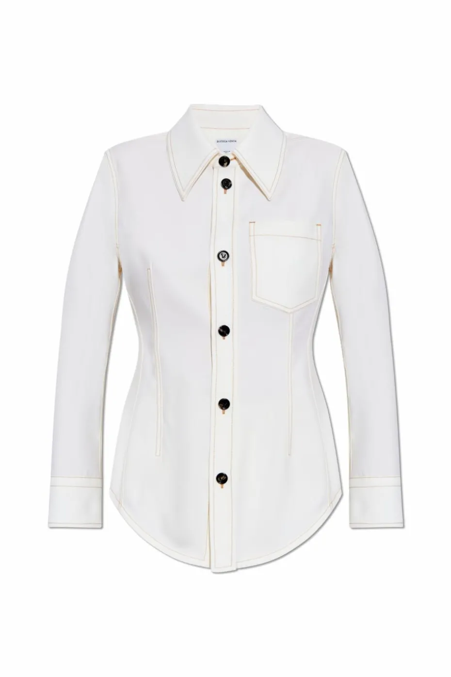 Bottega Veneta WHITE Wool shirt