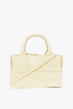 Bottega Veneta YELLOW 'Candy Arco Microā shoulder bag