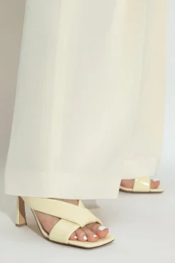 Bottega Veneta YELLOW Leather heeled mules ‘Riva’