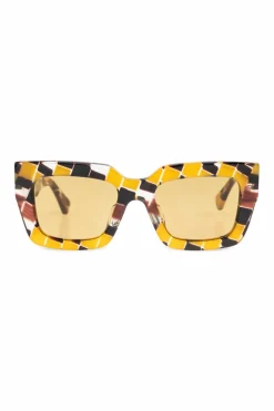 Bottega Veneta YELLOW Sunglasses