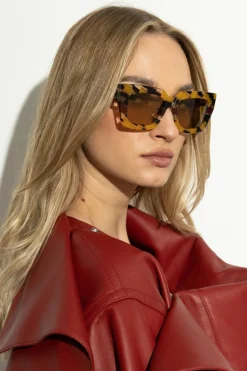 Bottega Veneta YELLOW Sunglasses
