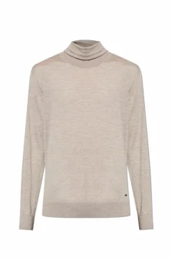 Brioni beige Cashmere turtleneck