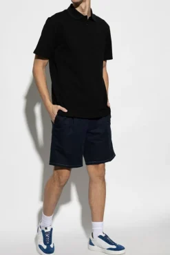 Brioni BLACK Cotton polo