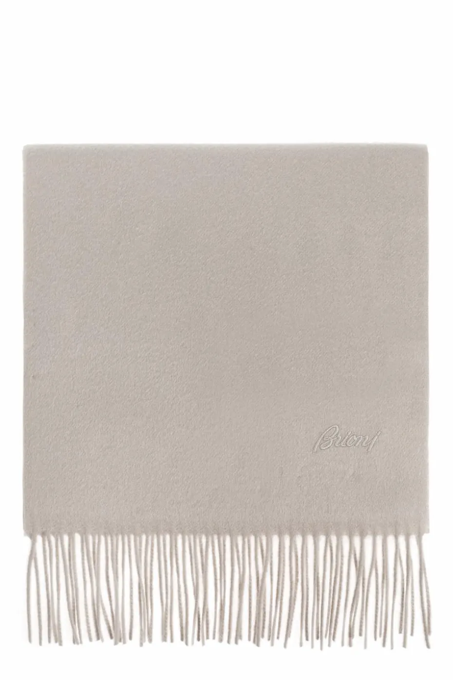 Brioni GREY Cashmere scarf