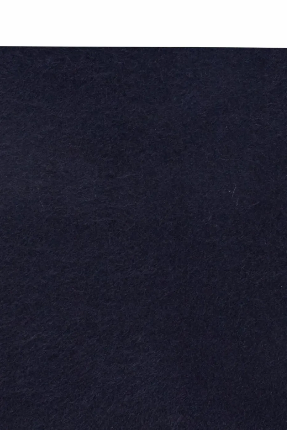 Brioni NAVY BLUE Cashmere scarf with logo