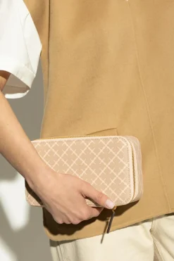 By Malene Birger beige Cosmetic Bag `Bea`
