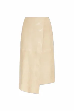 By Malene Birger beige Leather skirt Hannas