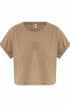By Malene Birger beige T-shirt "Hedalia"
