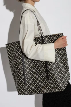 By Malene Birger BLACK ‘Abrille’ shopper bag