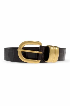 By Malene Birger BLACK Leather belt