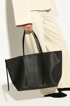 By Malene Birger BLACK "Luze" shopper bag
