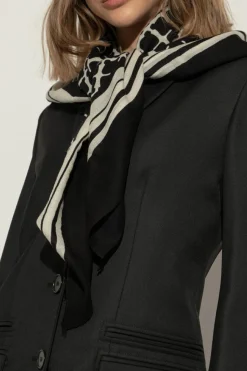 By Malene Birger BLACK Wool Scarf by Malene Birger