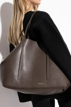 By Malene Birger BROWN Abilla shopper bag