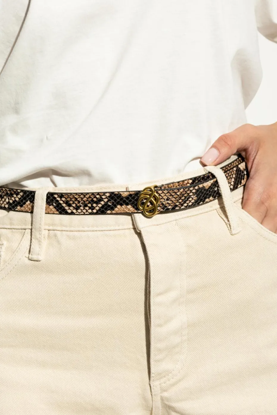 By Malene Birger BROWN Belt `Ouma`