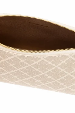 By Malene Birger cream Cosmetic Bag "Bea Medium"