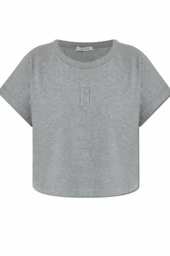 By Malene Birger GREY T-shirt "Hedalia"