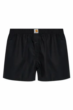 Carhartt WIP BLACK Boxers with logo