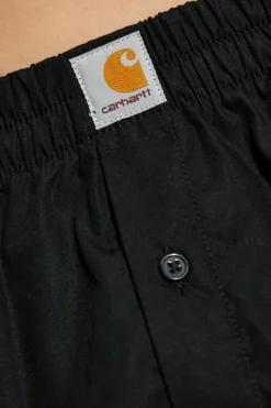 Carhartt WIP BLACK Boxers with logo