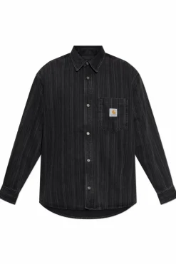 Carhartt WIP BLACK Denim shirt "Rylan"
