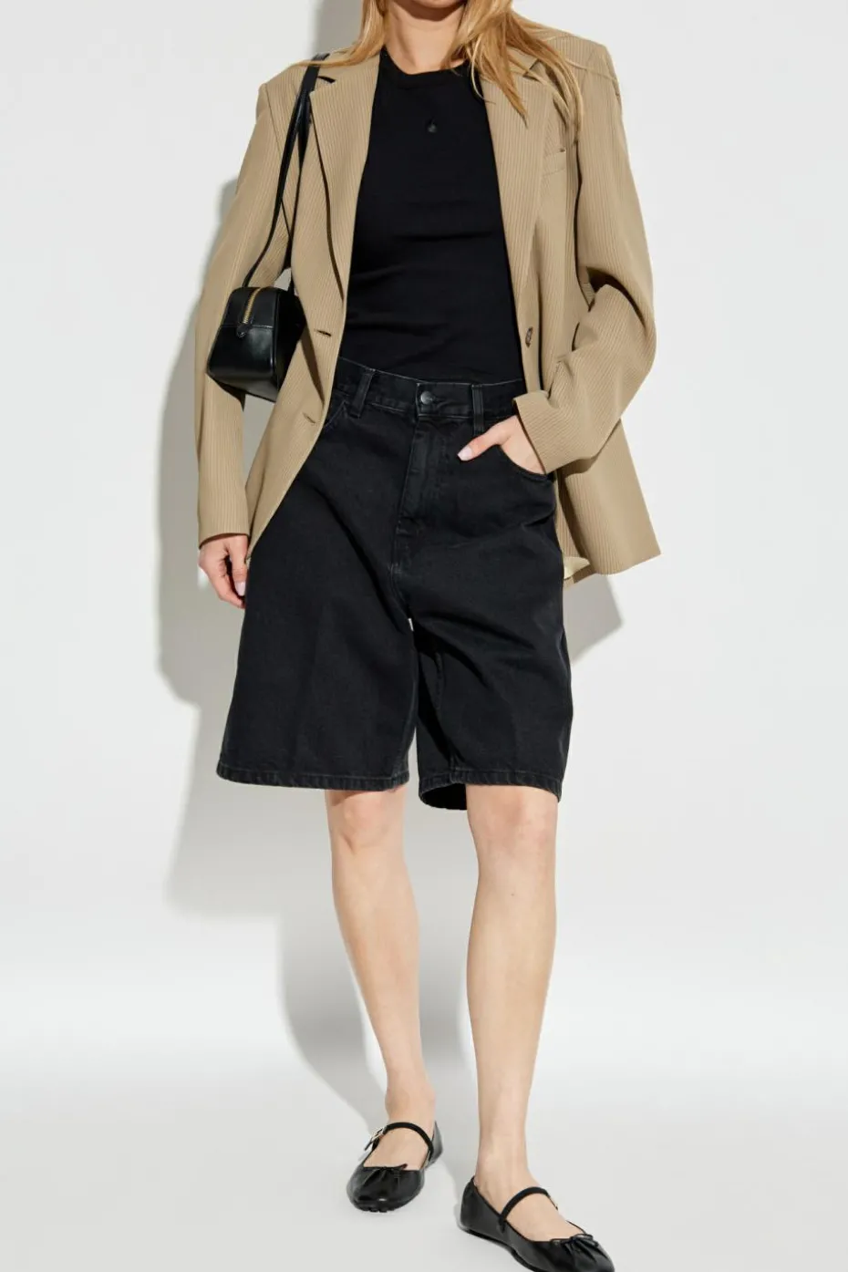 Carhartt WIP BLACK Ribbed Top
