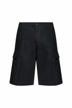 Carhartt WIP BLACK Shorts with pockets