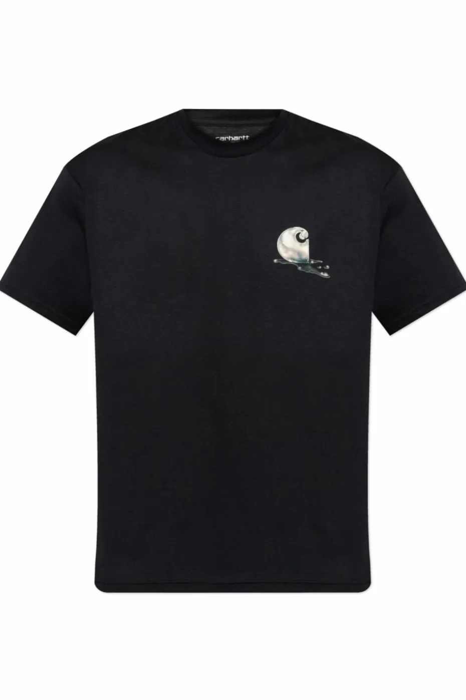 Carhartt WIP BLACK T-shirt with print