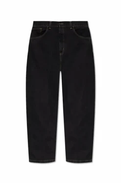 Carhartt WIP BLACK Wide-leg jeans