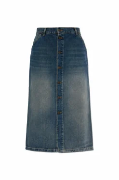 Carhartt WIP BLUE Denim skirt