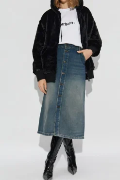 Carhartt WIP BLUE Denim skirt