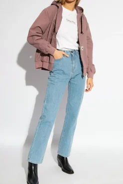 Carhartt WIP BLUE Jeans with logo