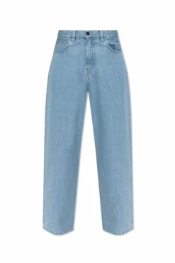 Carhartt WIP BLUE Jeans with logo