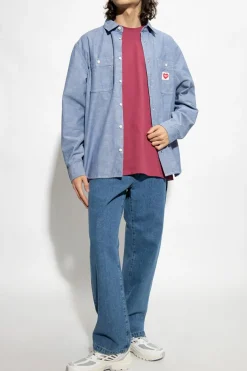 Carhartt WIP BLUE ‘Landon’ jeans with logo
