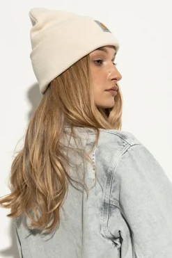 Carhartt WIP cream Cap with logo patch