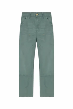 Carhartt WIP GREEN Pants with pockets