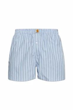 Carhartt WIP light blue Boxers with logo