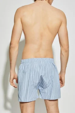 Carhartt WIP light blue Boxers with logo