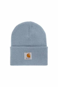 Carhartt WIP light blue Cap with logo