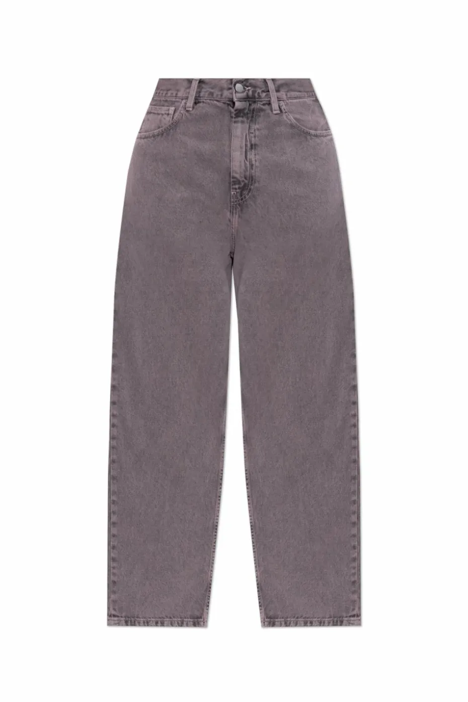 Carhartt WIP PURPLE High-waisted jeans