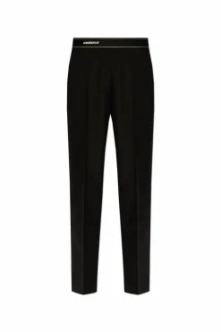 Casablanca BLACK Creased trousers