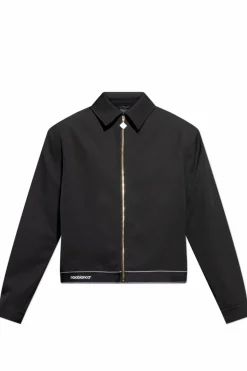 Casablanca BLACK Lightweight jacket with logo