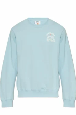 Casablanca light blue Printed sweatshirt