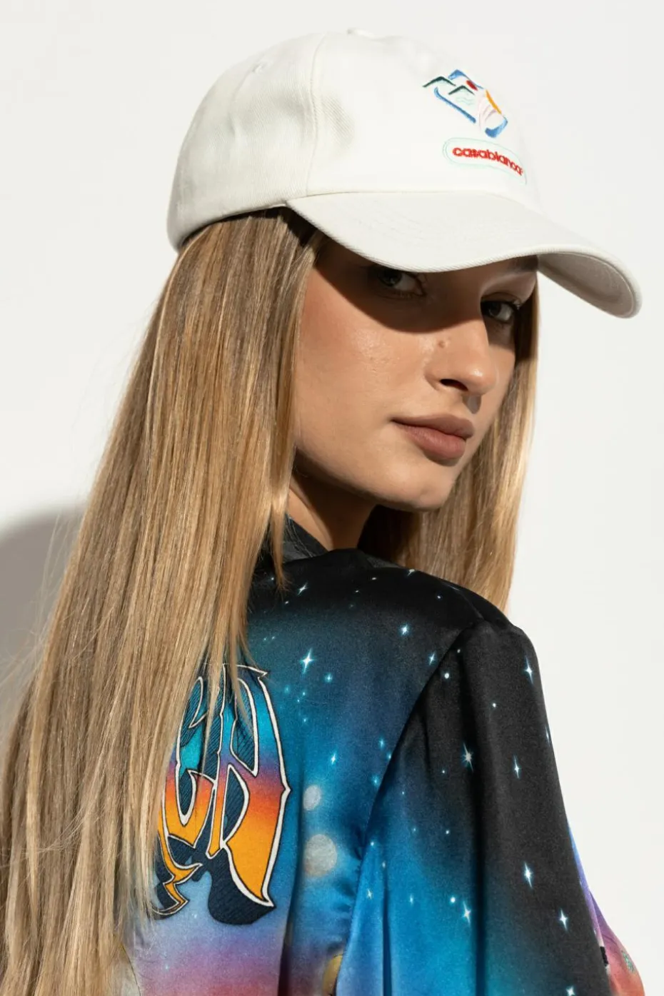 Casablanca WHITE Baseball cap